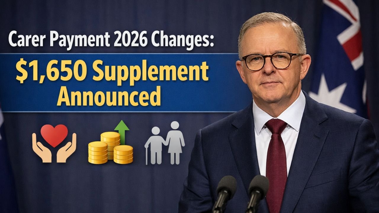 Carer Payment 2026 Changes: $1,650 Supplement Announced