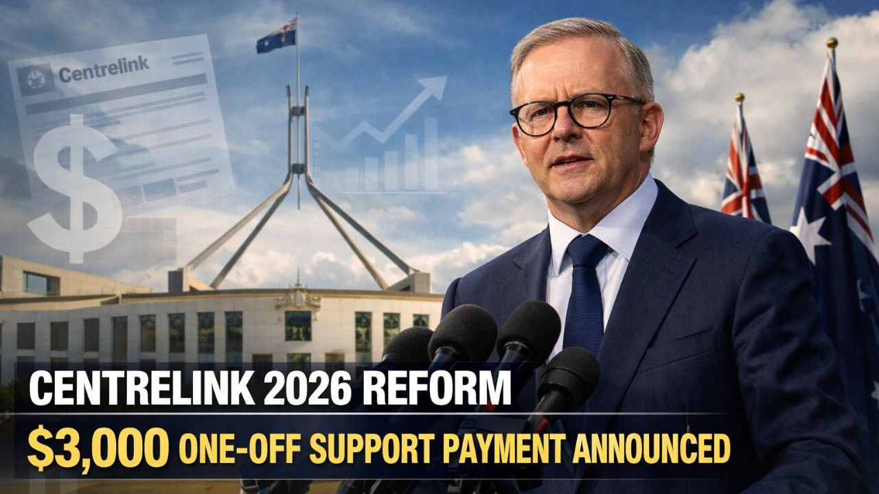Centrelink 2026 Reform: $3,000 One-Off Support Payment Announced