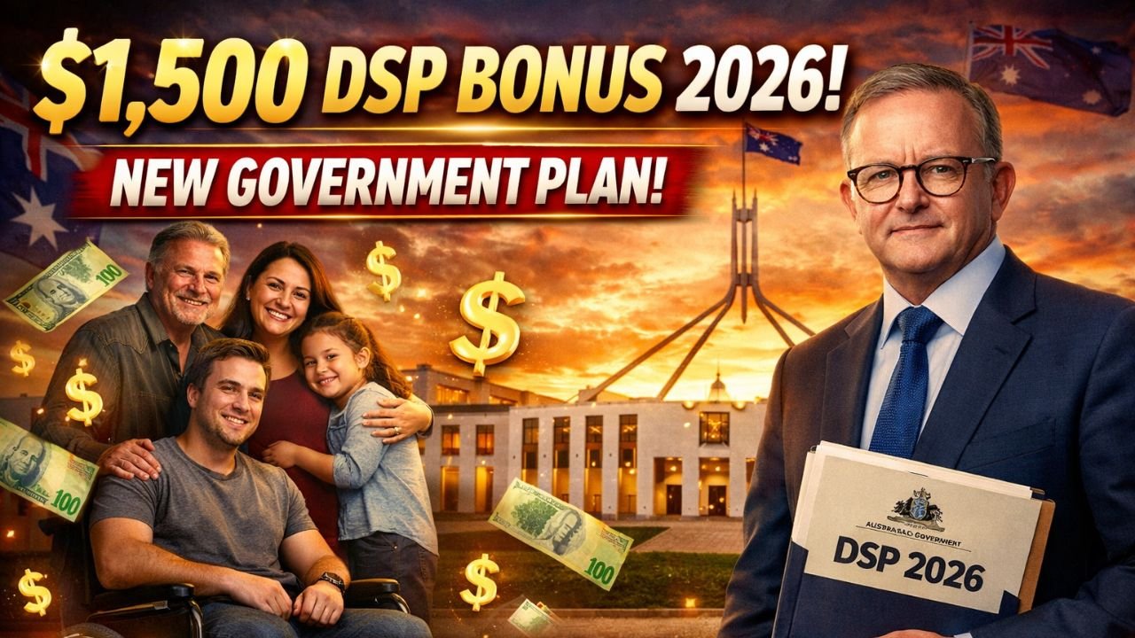 Disability Support Pension 2026: $1,500 Bonus Under New Plan