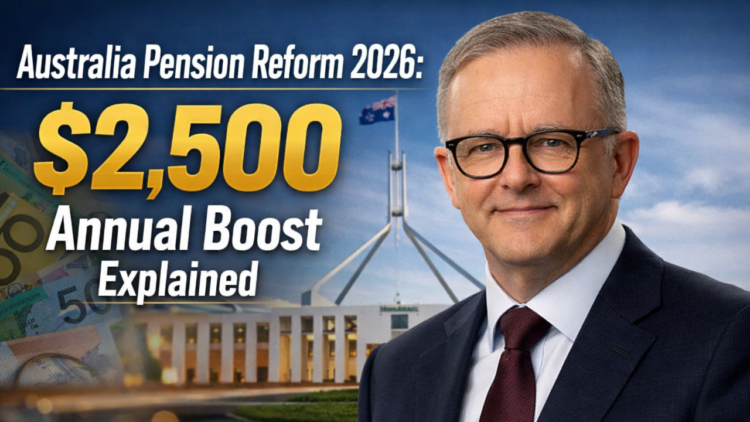 Australia Pension Reform 2026: Who Gets The $2,500 Annual Boost?