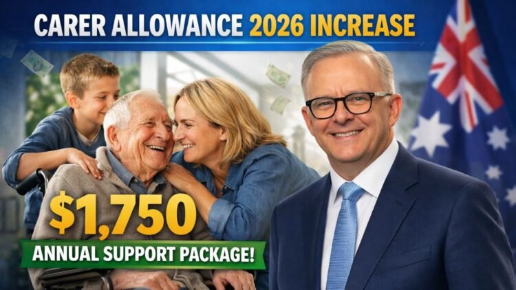 Carer Allowance 2026 Increase: $1,750 Annual Support Package