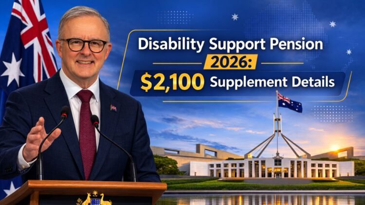 Disability Support Pension 2026: $2,100 Supplement Details